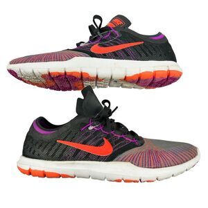 Nike Womens Flex Adapt TR Athletic Shoes Multicolor 831579-004 Stripe Knit 7.5M